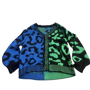 Cheetah Print Button Down